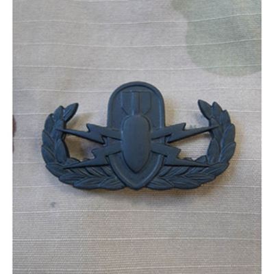 Badge US EXPLOSIVE ORDANCE DISPOSAL - Basic - NOIR