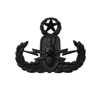 Badge US EXPLOSIVE ORDANCE DISPOSAL - Master - NOIR