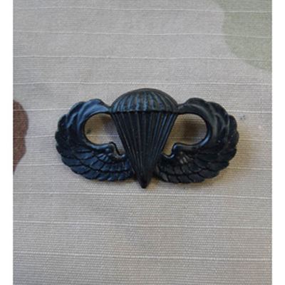 Badge US PARACHUTIST Basic - NOIR
