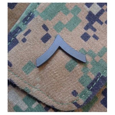 Insigne de grade USMC - PFC. Paire - NOIR