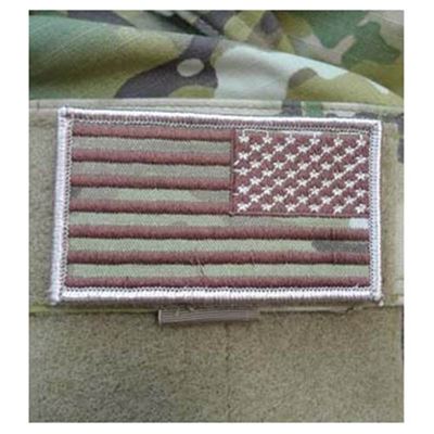 Écusson drapeau américain inversé MULTICAM® VELCRO