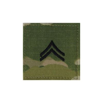 Écusson de grade Corporal E-4 velcro OCP®