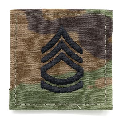 Écusson de grade Sergeant First Class E-7 velcro OCP®
