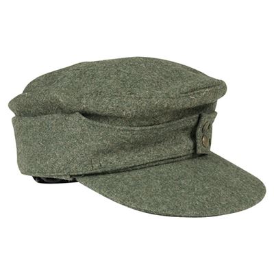 Casquette WH M43 GRIS-VERT repro