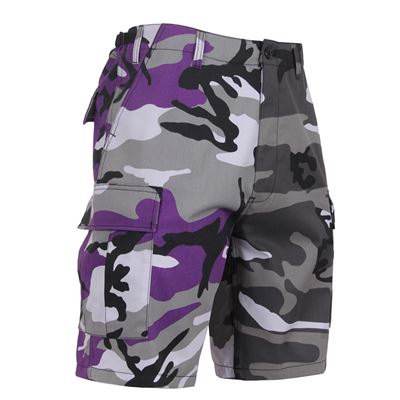Short bicolore BDU VIOLET/CITY CAMO