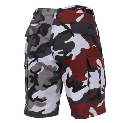 Short bicolore BDU RED/CITY CAMO ROTHCO 1825 2