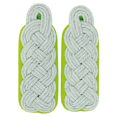 Épaulette WH officier supérieur VERT repro