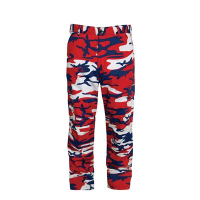 Pantalon BDU RED WHITE BLUE CAMO
