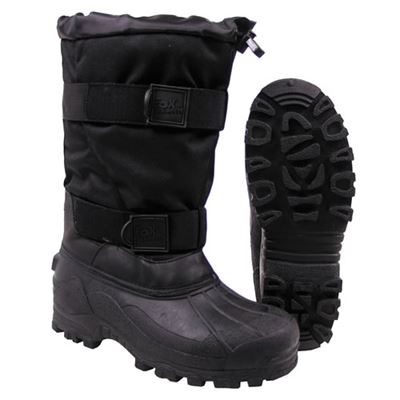 Chaussures FOX 40C bottes de neige NOIRES