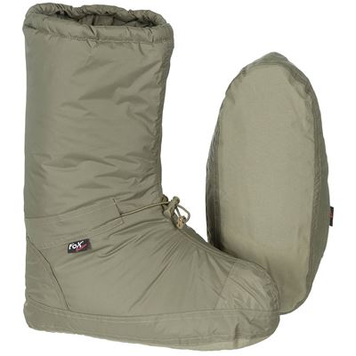 Couvre-chaussures d'hiver BIVOUAC POLAR isolés VERT