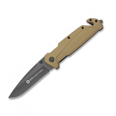 Couteau pliant 18487 à lame lisse DESERT
