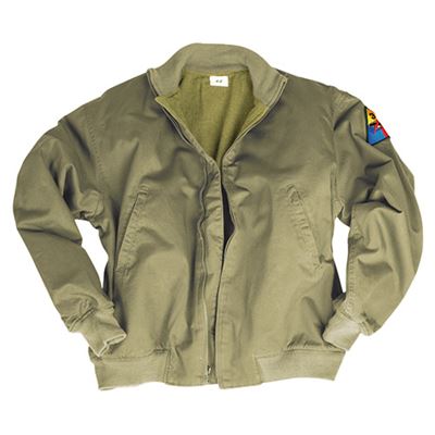 Veste US PANZER de tankiste VERTE repro MIL-TEC® 18506100 3