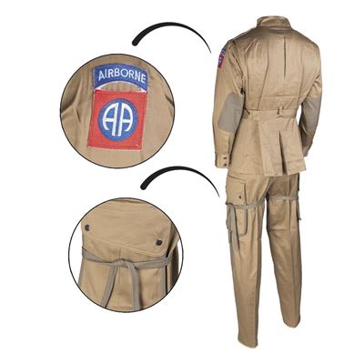 Ensemble US PARA M42 REENFORCED repro MIL-TEC® 18507400 3