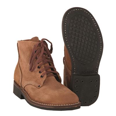 Chaussures US M43 combat cuir basses repro