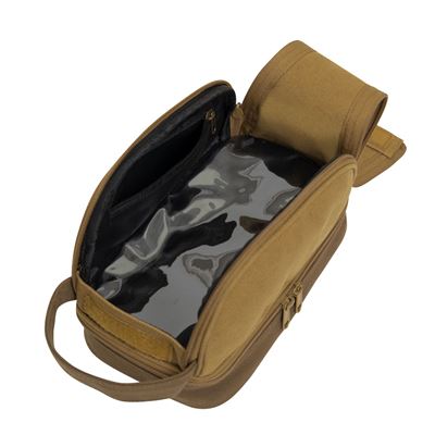 Sac DELUXE TRAVEL KIT pour articles de toilette COYOTE ROTHCO 1854CB 4