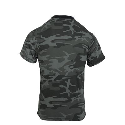 T-shirt Midnight BLACK CAMO ROTHCO 1864 2