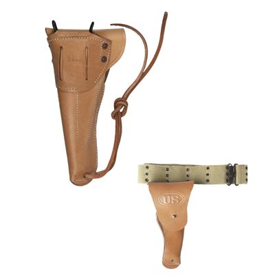 Étui pour pistolet US M12 à porter à la ceinture MARRON repro MIL-TEC® 16150500 2