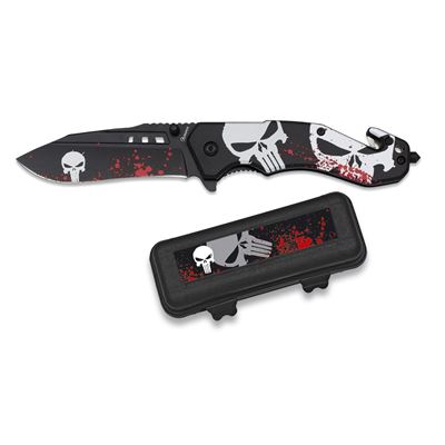 Couteau pliant LEBKA PUNISHER avec coupe-verre