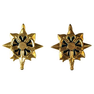 Insigne d'officier américain. INTELLIG.ZLATÝ