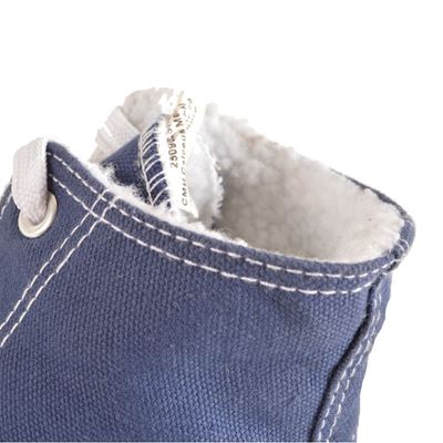 Chaussures de sport, baskets à tige haute, doublées, BLEUES, taille 36. ostatní 1880655 3