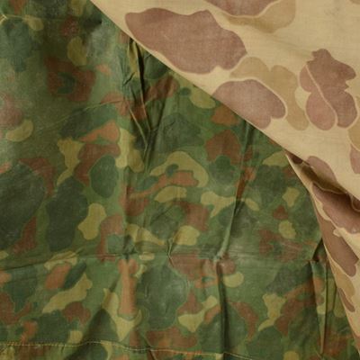 Poncho imperméable US WWII PACIFIC réversible original Armée américaine 18904000 4