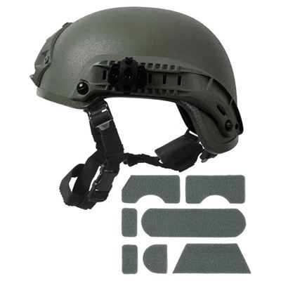 Casque BASE JUMP en plastique VERT ROTHCO 1894OD 2