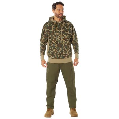 Sweat à capuche EVERY DAY HOODIE FRED BEAR CAMO ROTHCO 19070 6