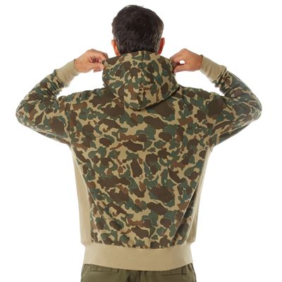 Sweat à capuche EVERY DAY HOODIE FRED BEAR CAMO ROTHCO 19070 4