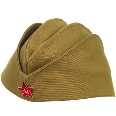 Casquette RUSSE avec insigne REPRO