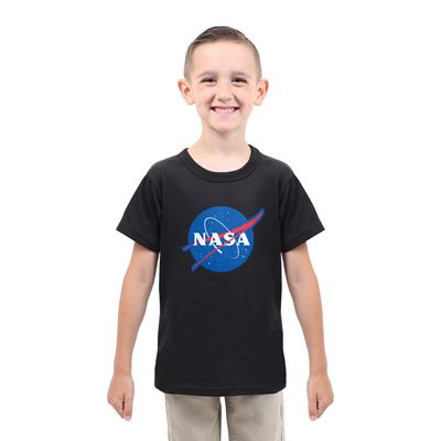 T-shirt enfant avec logo NASA NOIR ROTHCO 1918 2