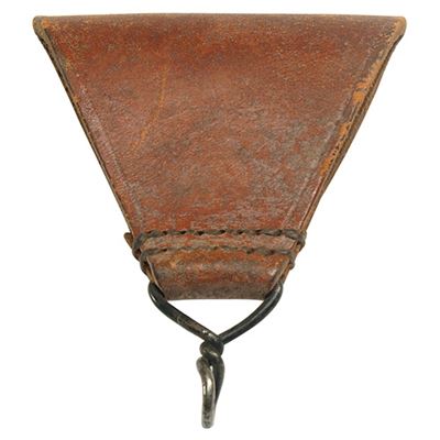 Boucle FRANÇAISE triangle cuir original utilisé