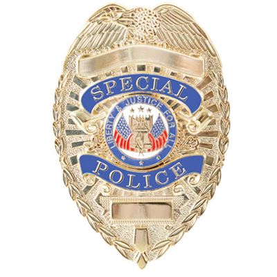 Insigne DELUXE SPECIAL POLICE OR