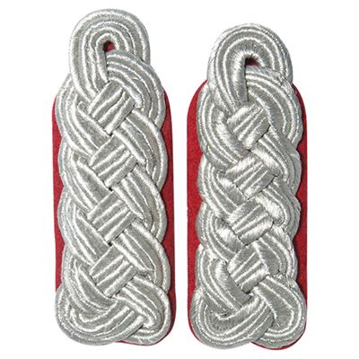 Épaulette NVA officier d'état-major. ST.OFFZ.PASP.ROT