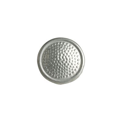 Bouton NVA ÉPAULETTE ALU argent ø 16 mm