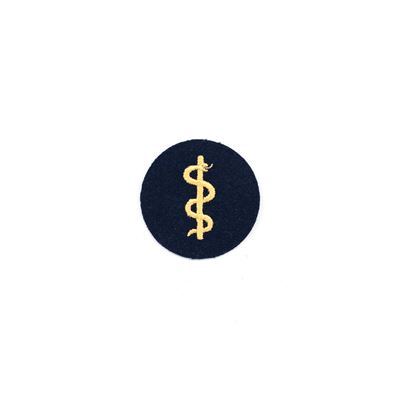 Écusson des unités navales de la NVA cercle officier médical BLEU