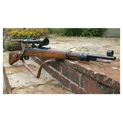 Sangle Mauser K98K MARRON en cuir repro MIL-TEC® 16189200 2
