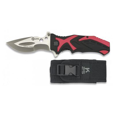Couteau K25 NOIR/ROUGE