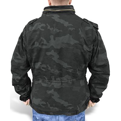 Veste US M65 REGIMENT avec doublure BLACK CAMO SURPLUS 20-2501-42 4