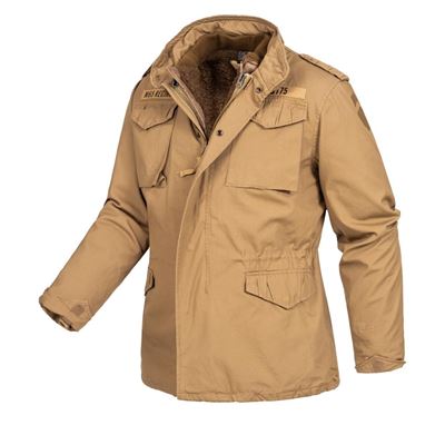 Veste US M65 REGIMENT avec doublure KHAKI