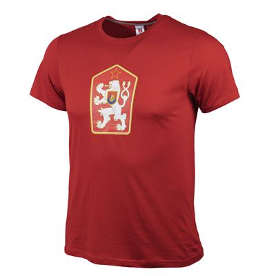 T-shirt rétro ČSSR ROUGE MILITARY RANGE 20-273-5 2