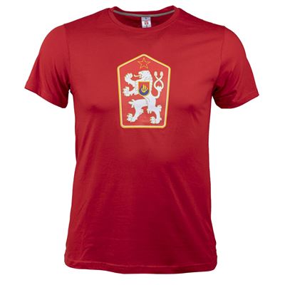 T-shirt rétro ČSSR ROUGE
