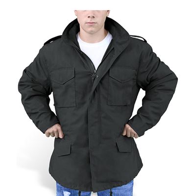 Veste US M65 NOIRE SURPLUS 20-3501-03 2