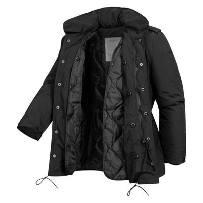 Veste US M65 HYDRO avec doublure NOIRE SURPLUS 20-3504-03 2
