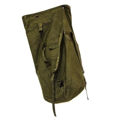 Sac marin US NYLON avec deux sangles VERT d'occasion Armée américaine 91380500 3