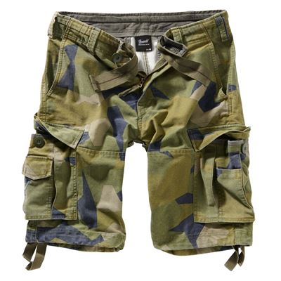 Short BRANDIT Vintage CAMOUFLAGE SUÉDOIS M90