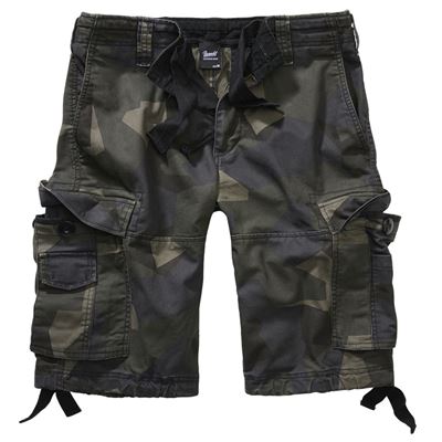 Short BRANDIT Vintage CAMOUFLAGE SUÉDOIS M90 DARK CAMO