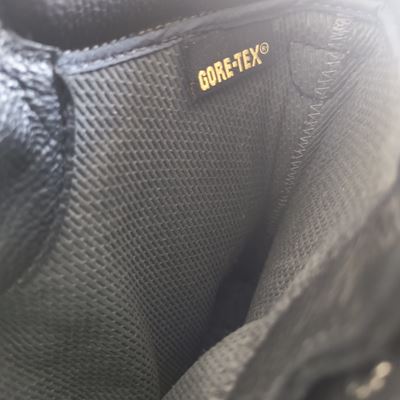 Bottes en cuir hautes FRANÇAIS GORE-TEX NOIR Armée française 20041 2