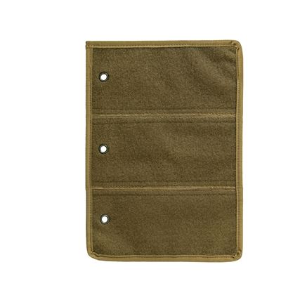 Insert « feuille » dans le classeur pour écussons VELCRO COYOTE ROTHCO 2009 2