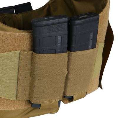 Gilet LCS VANQUISH LT porte-plaques COYOTE BROWN CONDOR OUTDOOR 201091-498 4