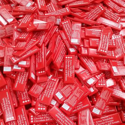 Chocolat suisse Armee Schokolade 50 g